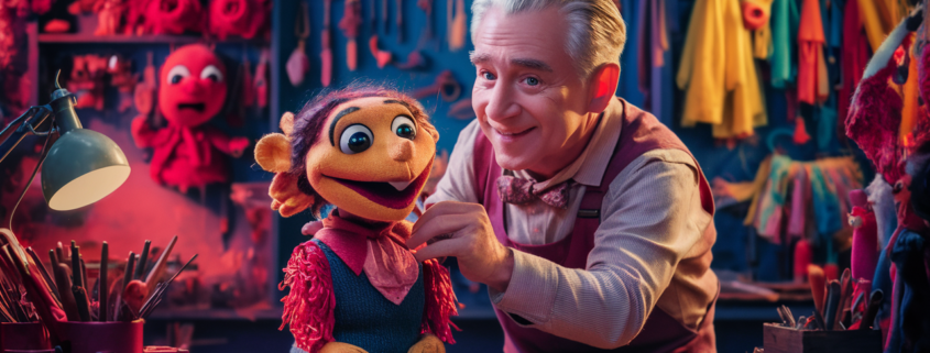 puppet master pulling the strings behind the scenes