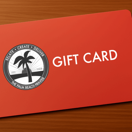ThePalmBeachPrinter.com E-Gift Card