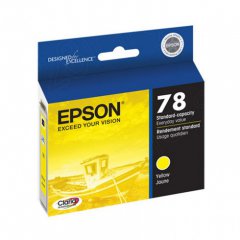 Epson T078420 Ink Cartridge, Yellow, OEM