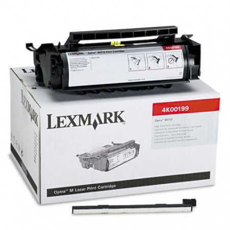 Lexmark 4K00199 High Yield Black OEM Laser Toner Cartridge