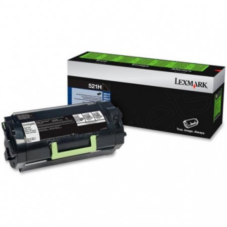 Lexmark 52D1H00 High-Yield Black OEM Laser Toner Cartridge