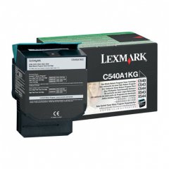 Lexmark C540A1KG Black OEM Laser Toner Cartridge
