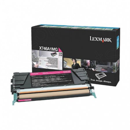 Lexmark X746A1MG Magenta OEM Laser Toner Cartridge