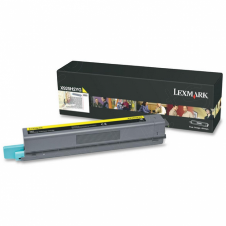 Lexmark X925H2YG High Yield Yellow OEM Toner Cartridge