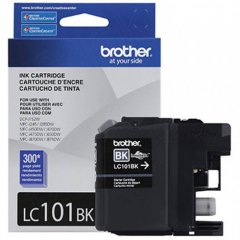 Brother LC101BK Ink Cartridge, Black, OEM