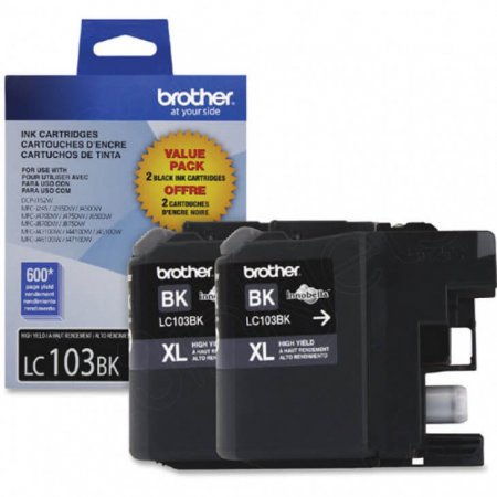 Original Brother LC1032PKS HY Black Ink Pack