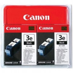 Canon 4479A271 Twin Pack BCI-3eBK Ink Cartridges, Black, OEM