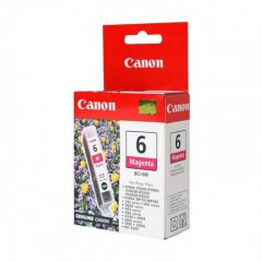 Canon BCI-6M (4707A003) Ink Cartridge, Magenta, OEM