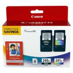 Canon 5206B005 Twin Pack PG-240XL / CL-241XL Ink Cartridges, OEM