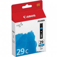 Canon 4873B002 (PGI-29) Ink Cartridge, Cyan, OEM