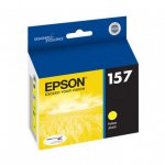 Epson T157420 (157) Ink Cartridge, Pigment Yellow, OEM