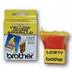 Brother LC21Y Ink Cartridge, Yellow, OEM