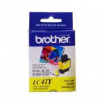 Brother LC41Y Ink Cartridge, Yellow, OEM