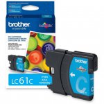 Brother LC61C (LC61) Ink Cartridge, Cyan, OEM