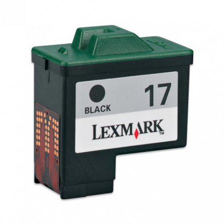 Lexmark 10N0217 Moderate Yield Ink Cartridge, Black, OEM