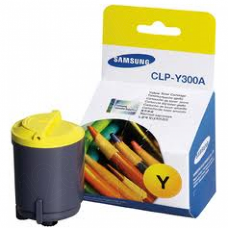 Samsung CLP-Y300A Yellow OEM Laser Toner Cartridge